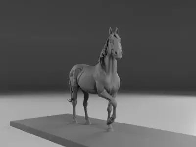 horse 3D print model purchase