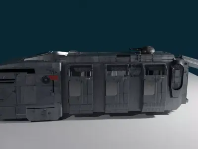 starWars Imperial Troop Transport Low-poly 3D model