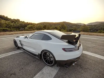 Mercedes Benz AMG GT BlackSeries 2021 3d Model 3D model