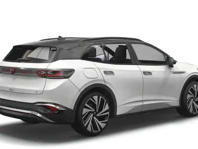 VW ID4 1st China 2021 3D model