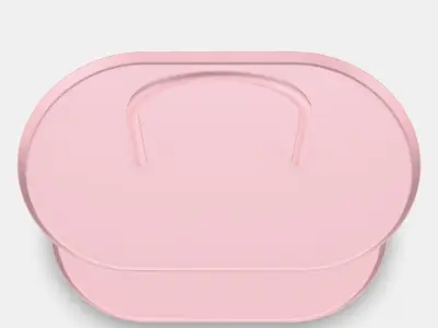 SOMMAROGA Serving stand two tiers Low-poly 3D model