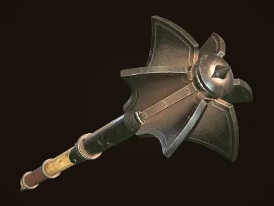 Mace 13 Low-poly 3D model