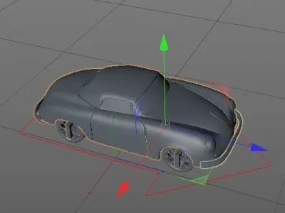 Porshe Speedster Free 3D model