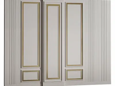 Panel  3D model shop