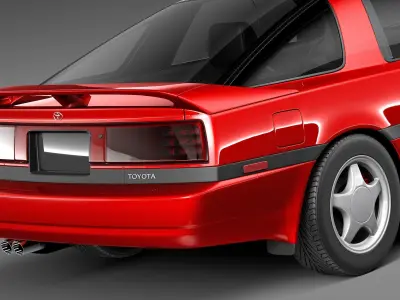 Toyota Supra Mk3 1986-1993 3D model