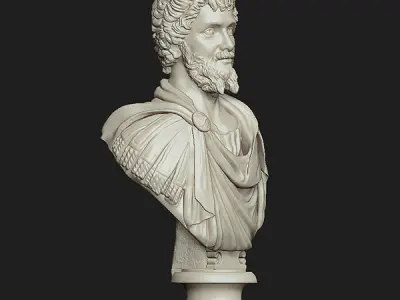 Printable bust of Septimius Severus Emperor 3D print model