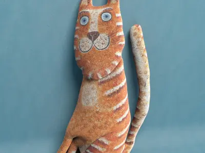 kids cat toy 10 3D model