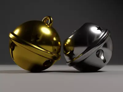 Christmas Bell  3D print model