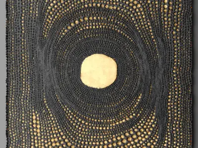 Panel painting 3D model