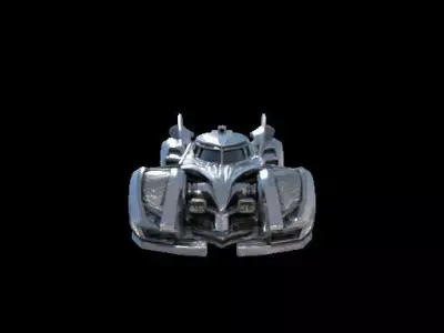 Batmobile 3D print model