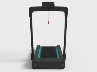 FOLDABLE MOTORIZED TREADMILL Low-poly 3D model