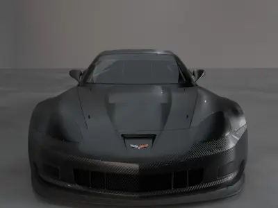 Corvette C6 Quiet Racing Club 3D model