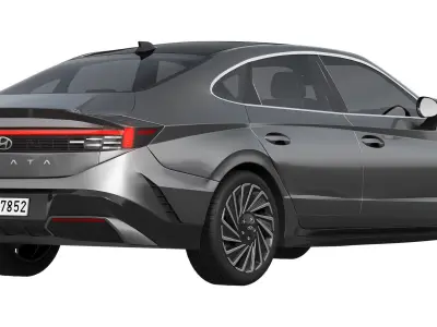 Hyundai Sonata 2024 3D model
