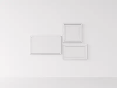 Picture Frames Archicollage 3D model