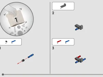 TwindBricks3D - 42151 Bugatti Bolide 3D print model