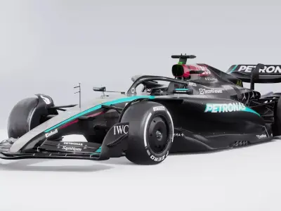 F1 Mercedes W15 3D model