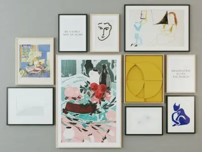 Gallery Wall 31 3D model