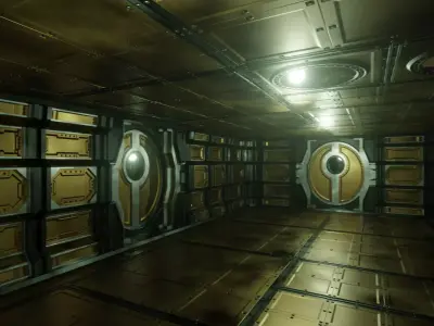 FULL MODULAR STEAMPUNK PACK -Rogue Film Productions Low-poly 3D model