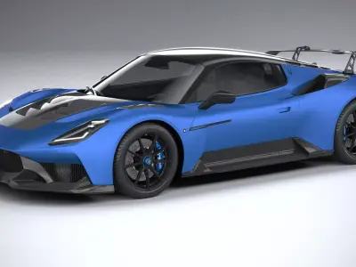 Maserati GT2 Stradale 2025 3D model