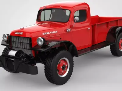 Dodge Power Wagon 1946 3D model