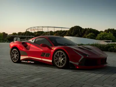 Ferrari 488 GTB 3D model purchase