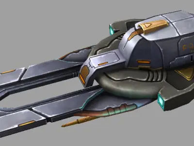 X Battleship 03 3D model