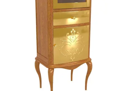 Il tempo del luxury 2357 classic display case 3D model