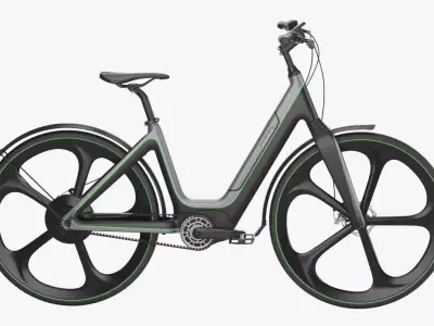 Electric bike 6 3D model
