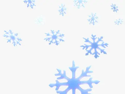 Snowflake 3D model