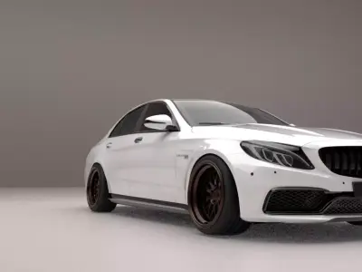 Mercedes C63s AMG  3D model