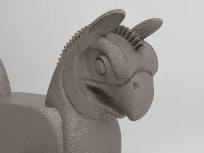 Achaemenid Persian griffin 3D model