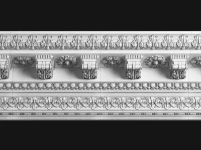 Cornice Arkada K-135 3D model