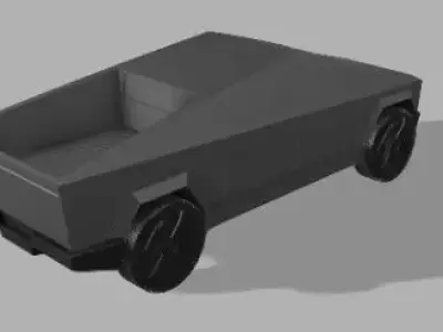 Tesla cybertruck  3D print model