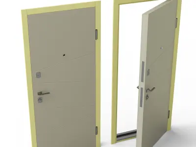 Hanric Door 3D model
