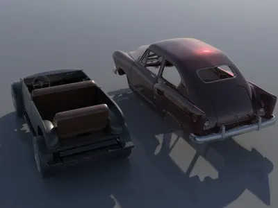 Henry J 1951 3D print model