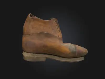 Worn Soles  Footprints of a Journey Lived 3D model