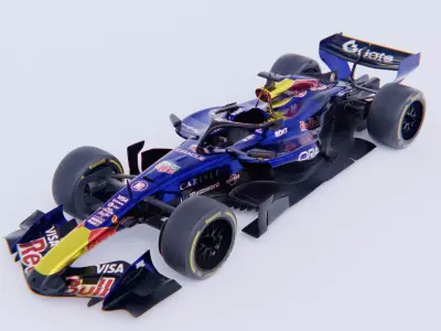 Red Bull RB22 2026 F1 3D model
