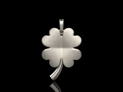Clover  pendant model 308 3D print model