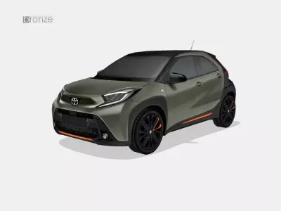 Toyota Aygo X 2022 Low-poly 3D model
