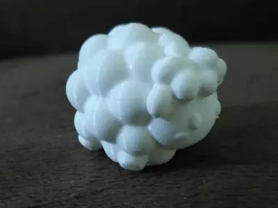 Round Sheep 3D print model