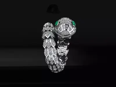 Ring Bvlgari  3D print model purchase