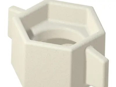 Geyser Pipe Connector key 3D print model