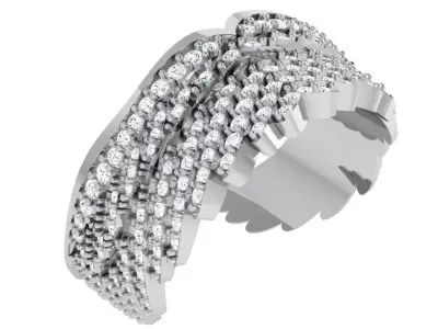 Diamond Wing Bracelet 4655 3D print model