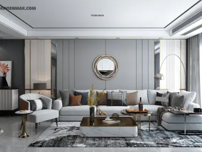 livingroom 3D model order