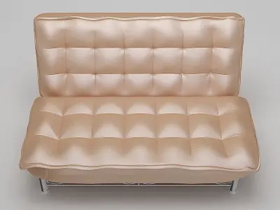 Sofa Silky Fabric 3D model