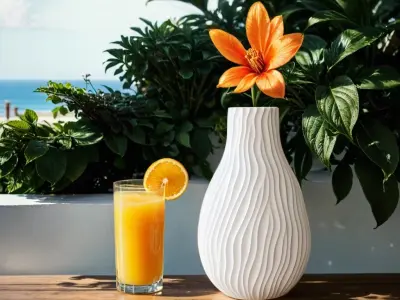 Vigevano Vase for Living Room Decor 3D print model