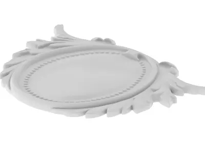 Cartouche Ornament 010 3D model