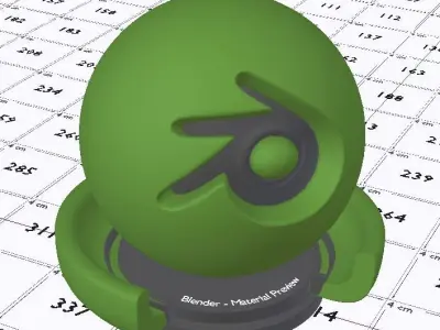 Green Car Paint Shader Texture