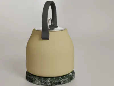 teapot on base 3D model