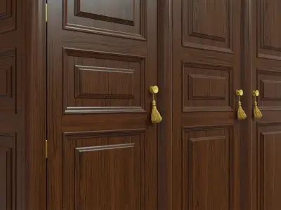 classic cabinet  01 08 3D model